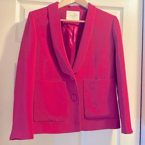 Maje Hot Pink Blazer
